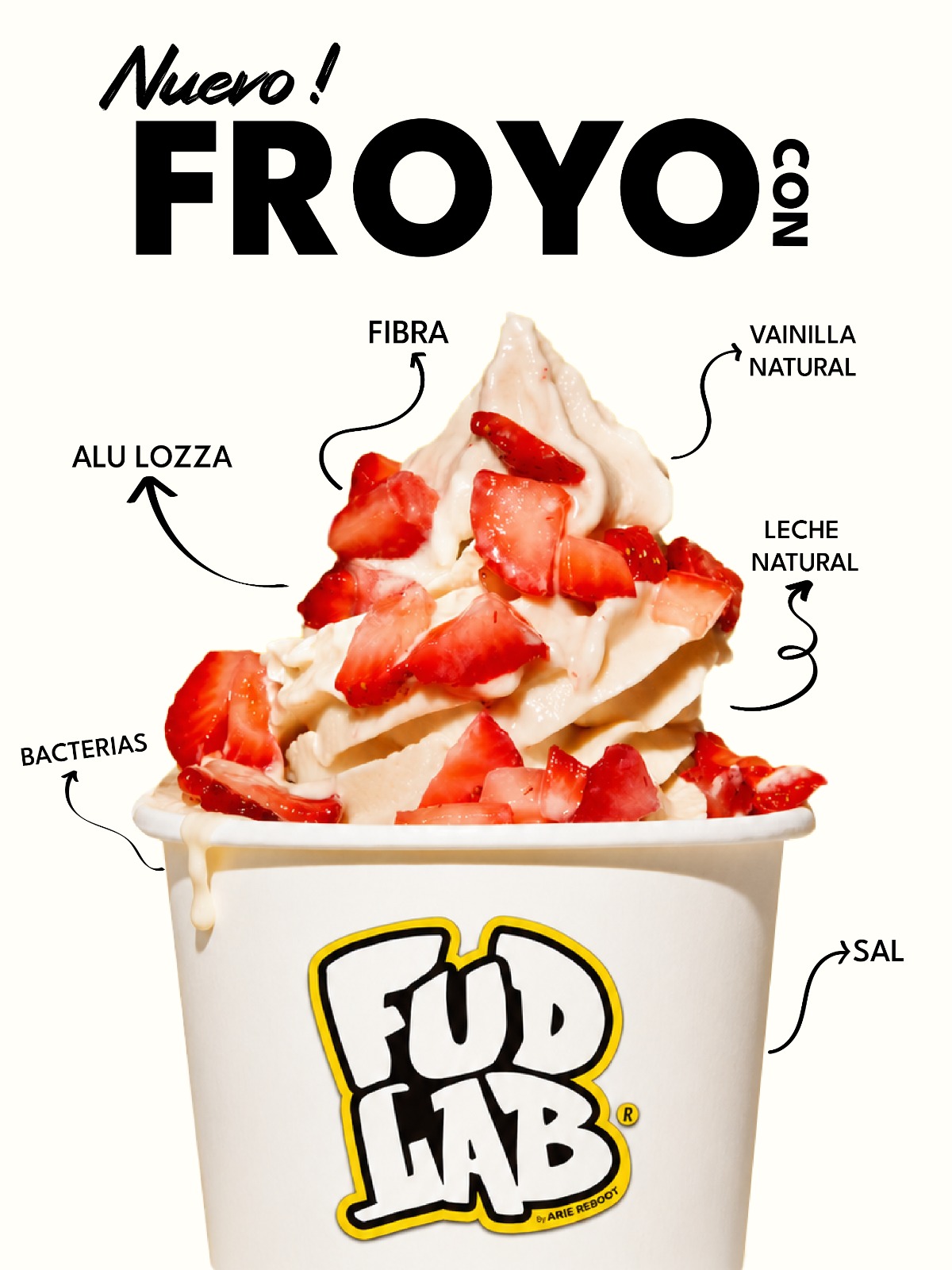 FROYO con fresas
